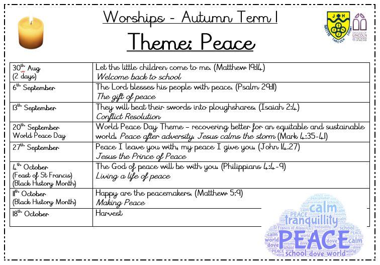 Worship theme peace