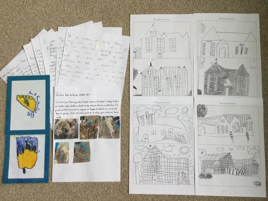 letters and pictures for Mitengo.JPG