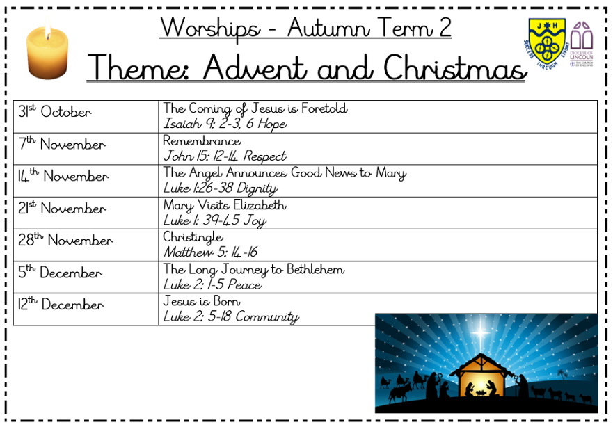 Worship theme Aut2 2022