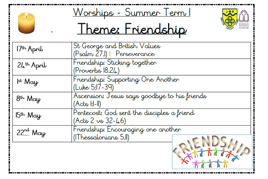 Collective Worship Summer 1