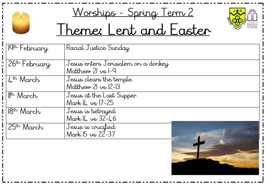 Spring 2 worship theme